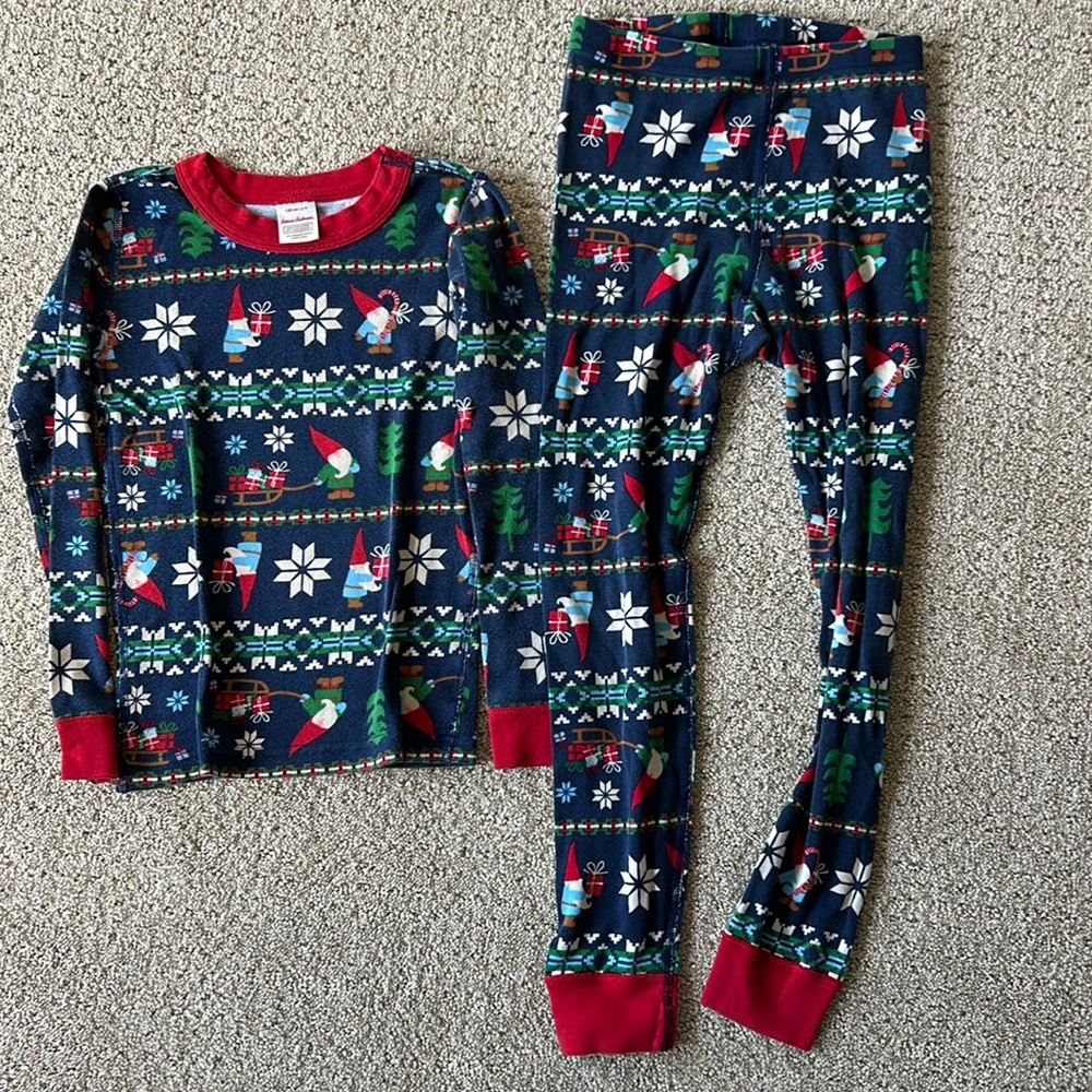 Hanna Andersson Christmas Pajamas Sz 8